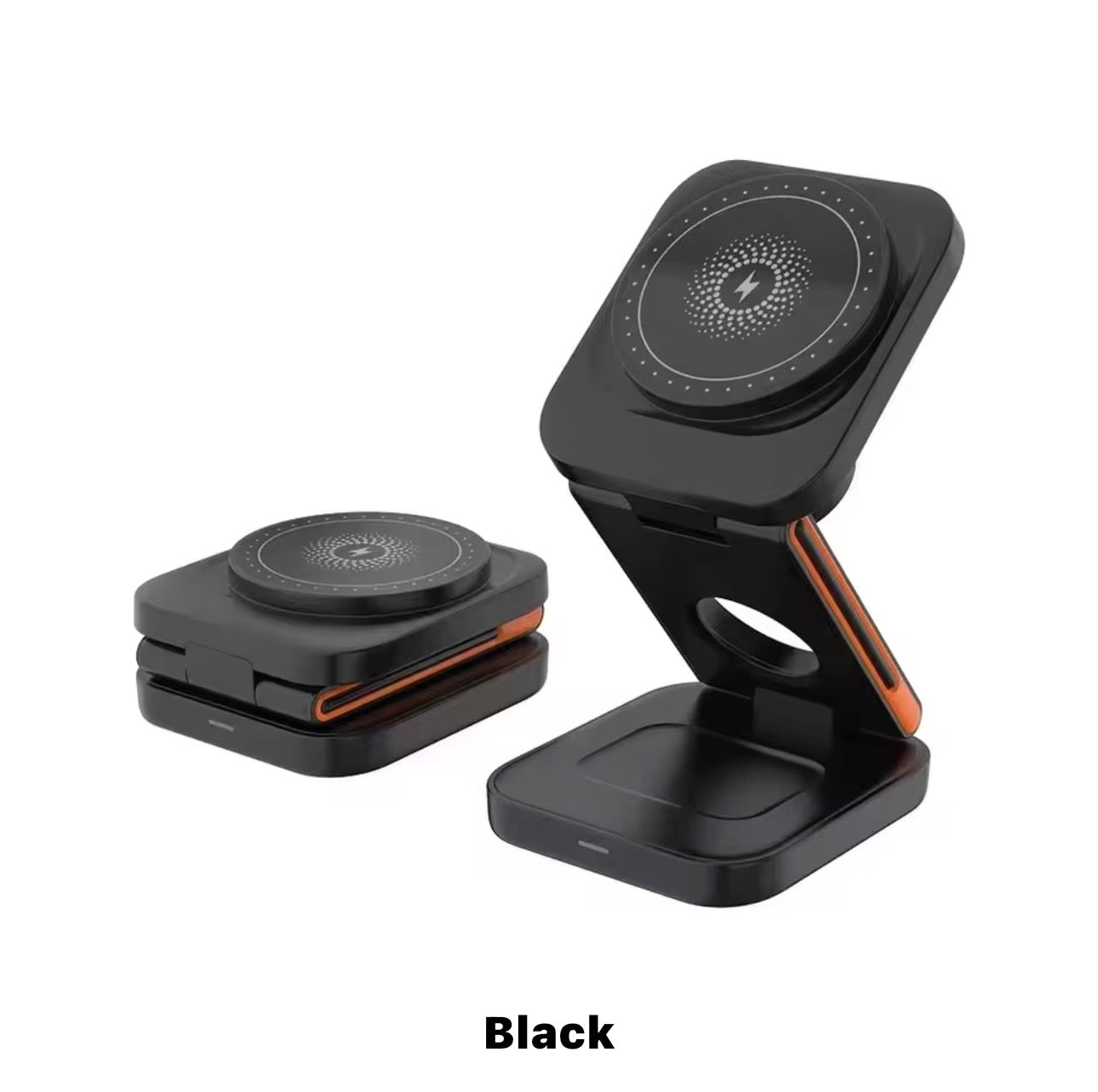3 in 1 Wireless Charging Station, Foldable Magnetic Wireless Charger dock