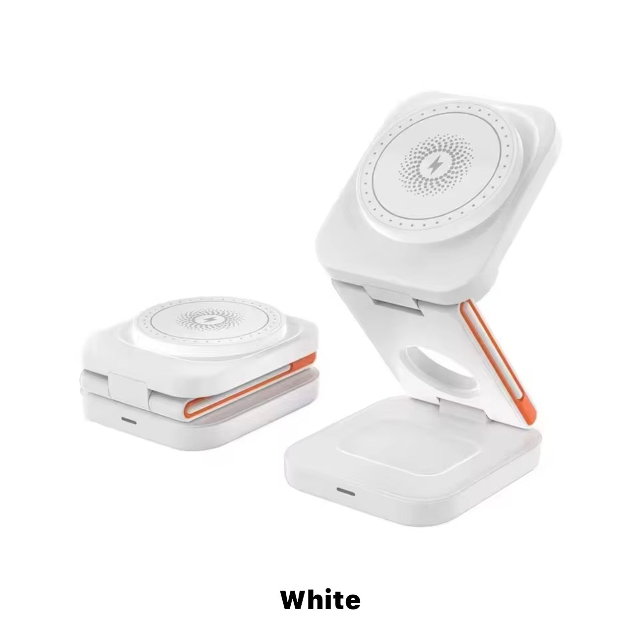 3 in 1 Wireless Charging Station, Foldable Magnetic Wireless Charger dock